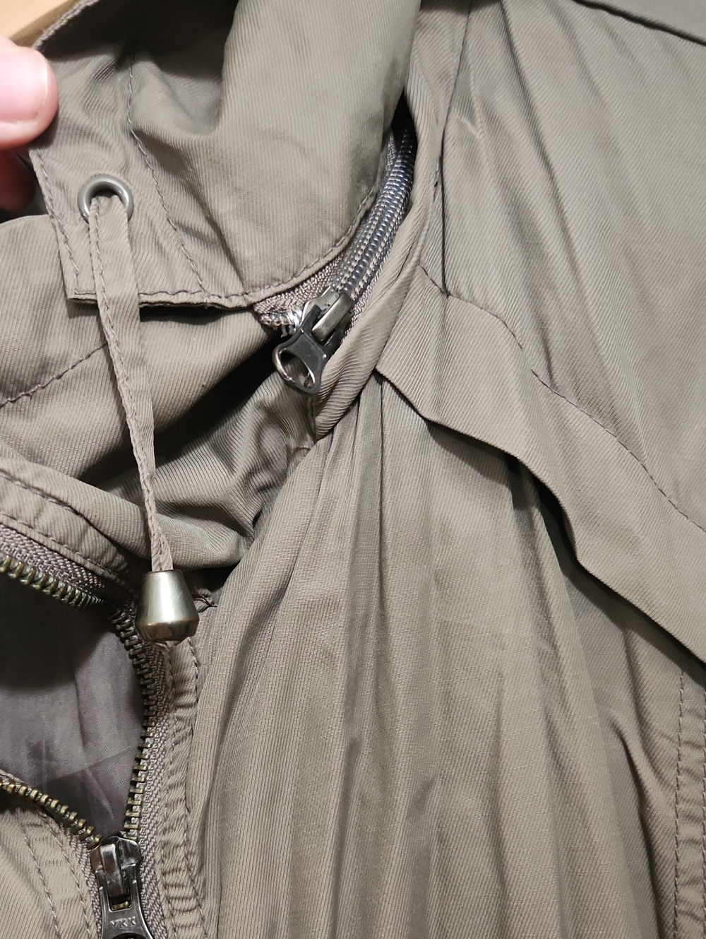 Penningtons 2X Olive Hooded Multi-function Anorak Coat - Picture 8 of 10